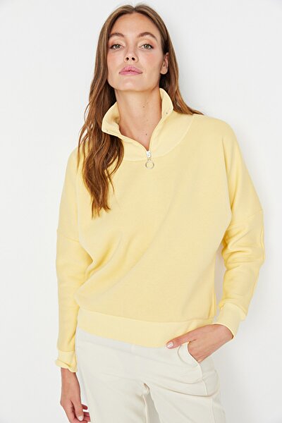 Sweatshirt - Gelb - Regular Fit