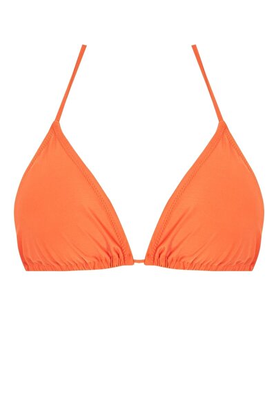 Bikinioberteil - Orange - Unifarben