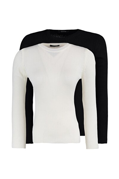 Sweater - Black - Slim fit