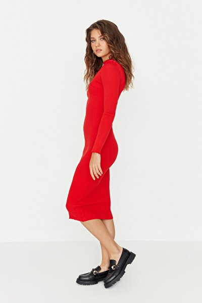 Dress - Red - Bodycon