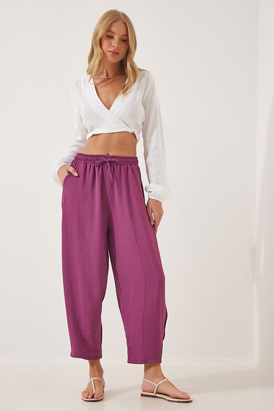Hose - Lila - Karottenhose