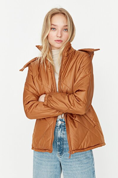 Winterjacke - Braun - Puffer