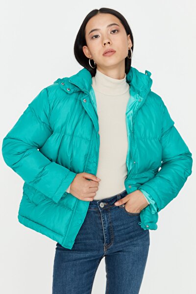Winterjacke - Grün - Basic