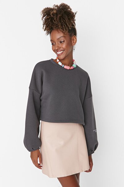 Sweatshirt - Schwarz - Relaxed Fit
