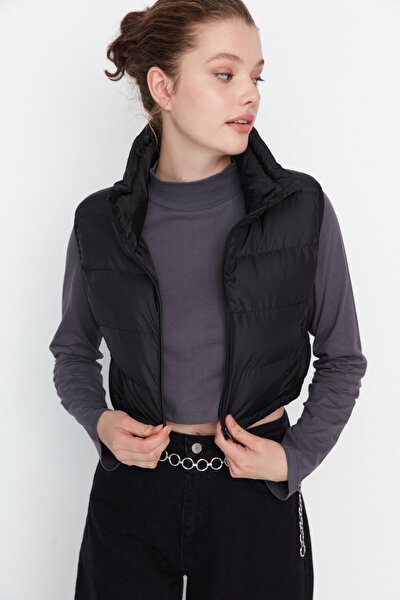 Weste - Schwarz - Puffer