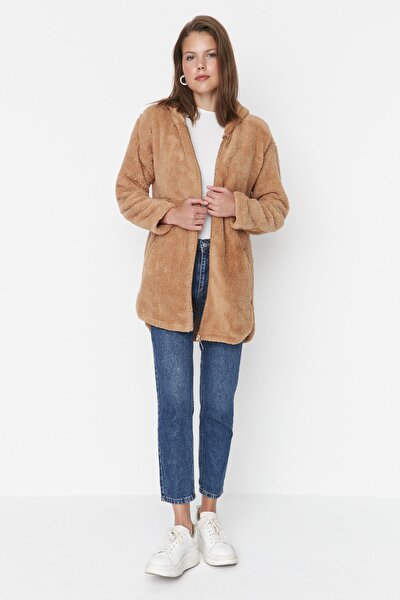 Winterjacke - Braun - Parka