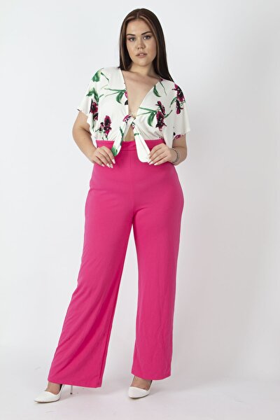 Plus Size Jumpsuit - Pink - Regular fit