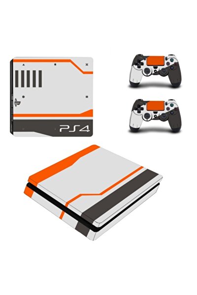 kt decor playstation 4 fat turuncu beyaz sticker kaplama seti fiyati yorumlari trendyol