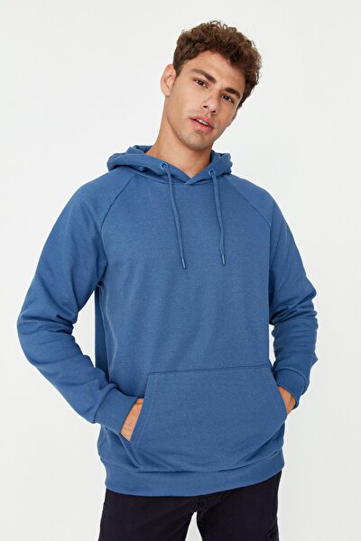 Trendyol Collection Sweatshirt - Dark blue - Oversize - Trendyol