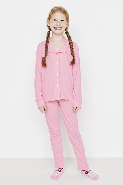 Pyjama - Rosa - Unifarben