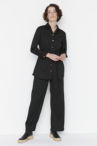 TRENDYOL MODEST Two-Piece Set - Black - Relaxed fit - Trendyol