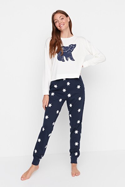 Pajama Set - Multi-color - Polka dot