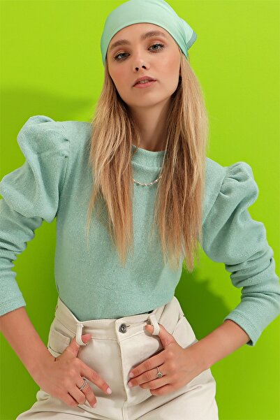 Blouse - Green - Fitted