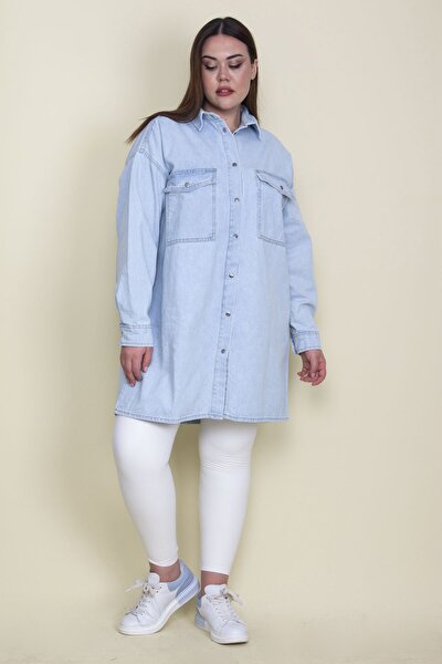 Plus Size Jacket - Blue - Regular fit