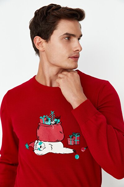 Sweater - Red - Regular fit