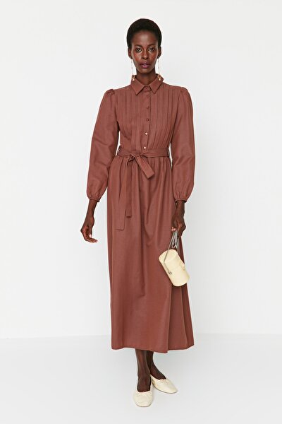 Kleid - Braun - Basic