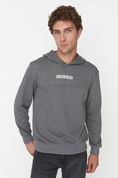 Sweatshirt - Grau - Regular Fit