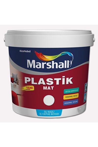 marshall mat plastik duvar boyasi 2 5 lt 3 5 kg kirik inci fiyati yorumlari trendyol