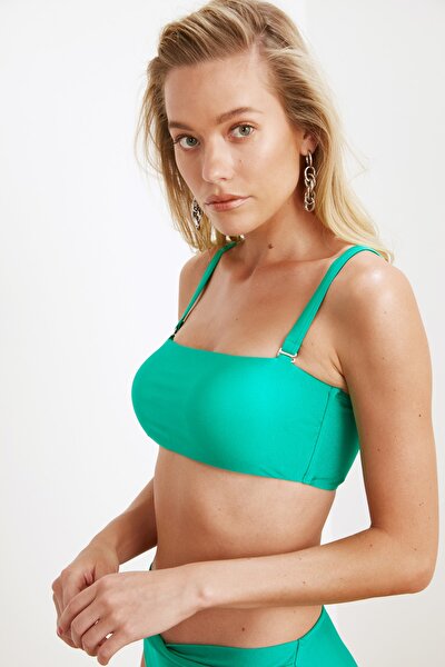 Bikinioberteil - Grün - Unifarben