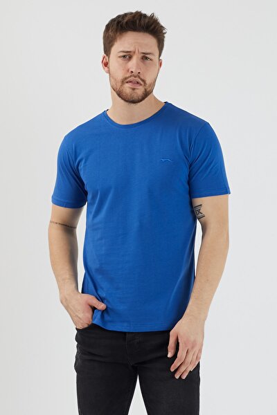 T-Shirt - Blau - Regular Fit