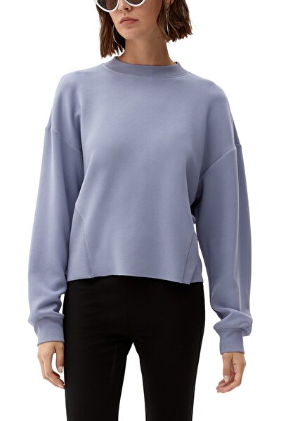 Sweatshirt - Lila - Regular Fit