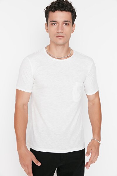 T-Shirt - White - Slim fit