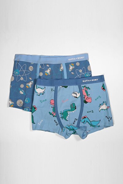 Boxershorts - Blau - 2 St