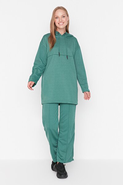 Sweatsuit Set - Green - Regular fit
