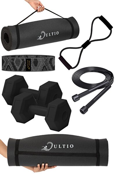Ultio Spor Full Equipment Pilates Set Great Economical Set Yoga Set  Kalınminder Mat Pilates Mat - Trendyol