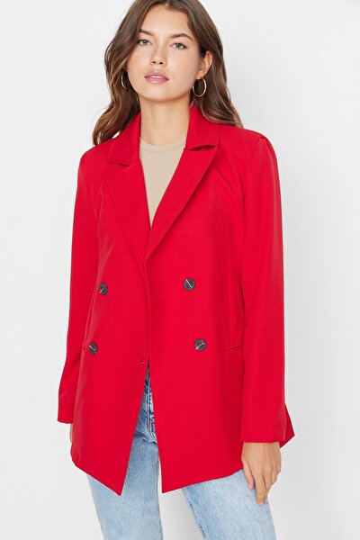 Blazer - Rot - Regular Fit
