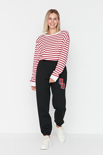 Jogginghose - Schwarz - Loose Jogger