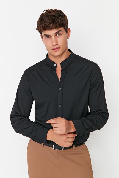 Trendyol Collection Shirt - Khaki - Slim fit - Trendyol