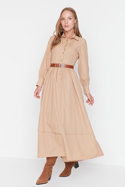 Dress - Beige - Skater
