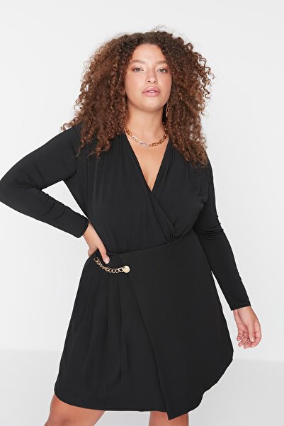 Plus Size Bodysuit - Black - Slim fit