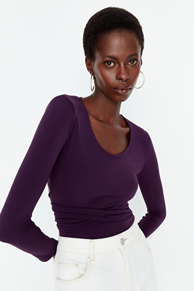 Bodysuit - Purple - Slim fit