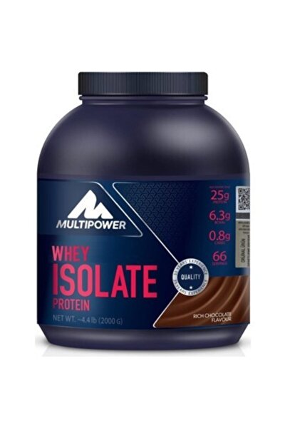 %100 Whey Isolate Protein 2000 gr - Çikolata