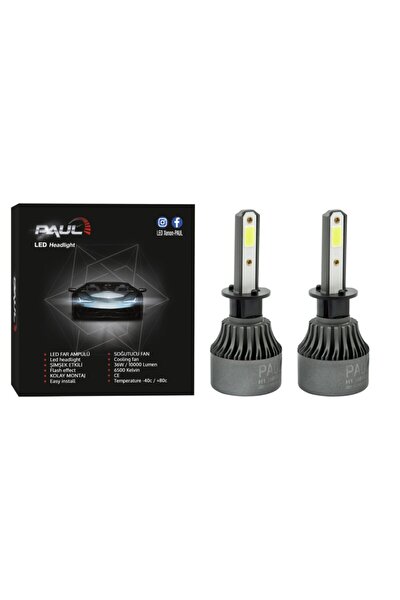 paulled h7 paul led far xenon 10 000 lumen guc fiyati yorumlari trendyol