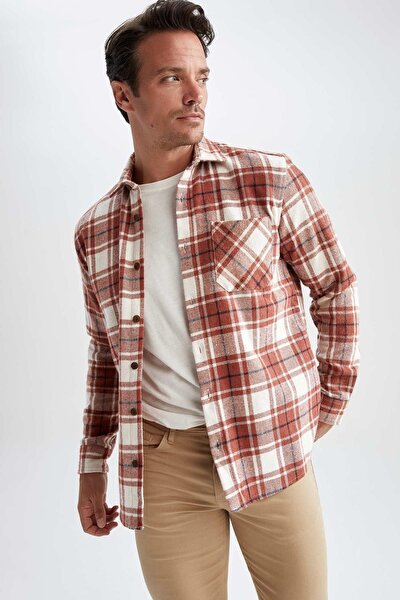 Shirt - Orange - Regular fit