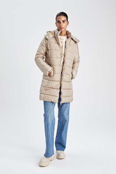 Mantel - Braun - Puffer