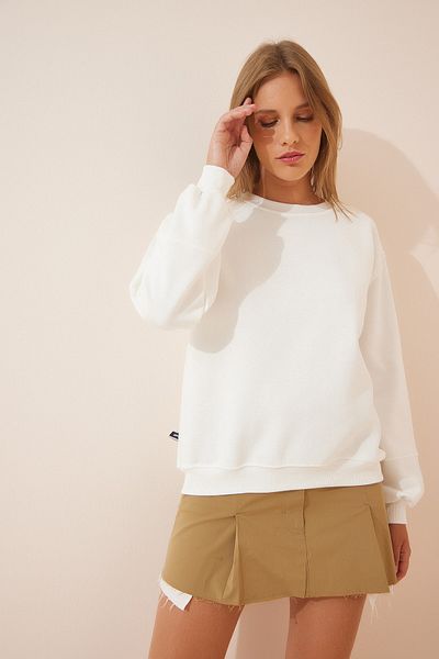 Sweatshirt - Ecru - Oversized