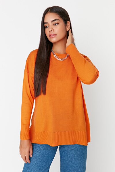 Pullover - Orange - Oversized