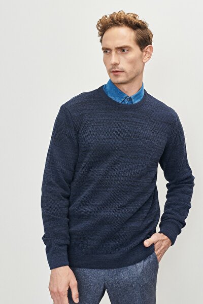 Altınyıldız Classics Sweater - Navy blue - Regular - Trendyol