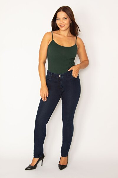 Plus Size Jeans - Navy blue - Skinny