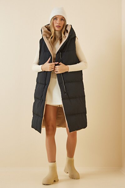 Vest - Black - Puffer