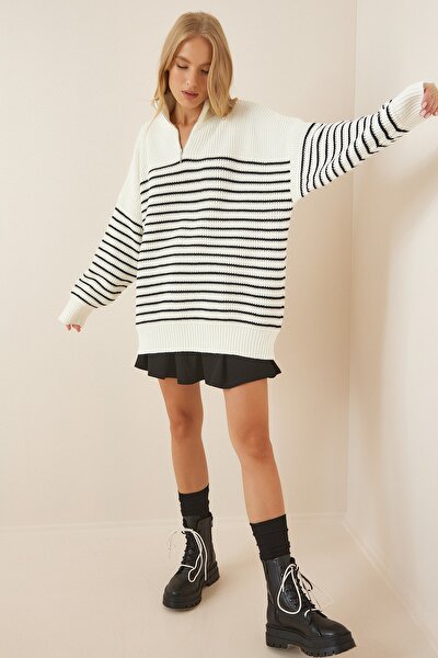 Pullover - Ecru - Oversized