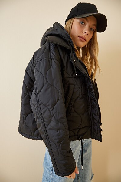 Winterjacke - Schwarz - Parka