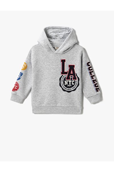 Sweatshirt - Grau - Relaxed Fit