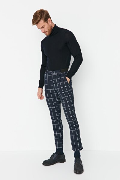 Hose - Dunkelblau - Slim