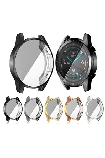 Huawei Watch Gt2 46mm Ekran Koruma Ultra Ince Silikon Kılıf
