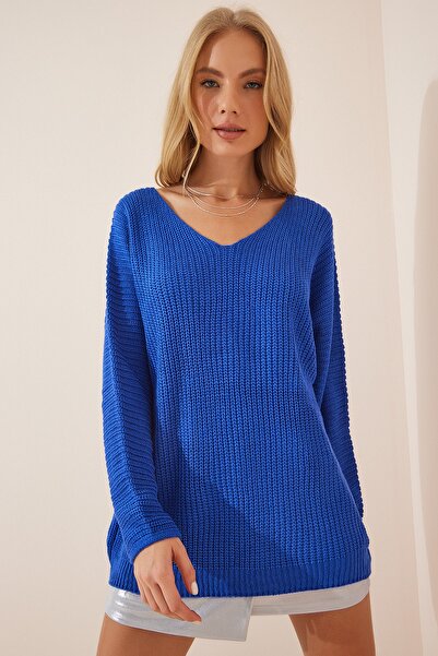 Pullover - Blau - Oversized